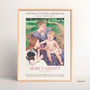 Mary Cassatt The Family Paintings Art Print 
