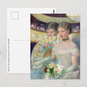 Mary Cassatt - The Loge Postcard