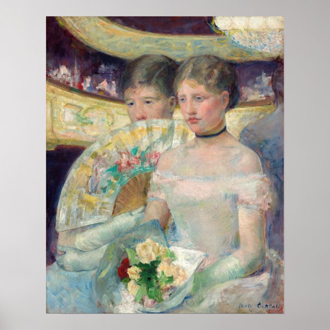 Mary Cassatt - The Loge Poster (Front)