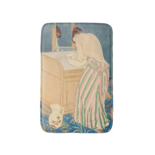 Mary Cassatt - Woman Bathing Bath Mat