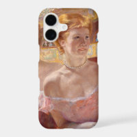 Mary Cassatt - Woman with Pearl Necklace in a Loge