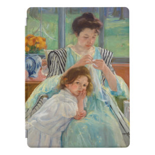 Mary Cassatt - Young Mother Sewing iPad Pro Cover
