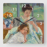 Mary Cassatt - Young Mother Sewing
