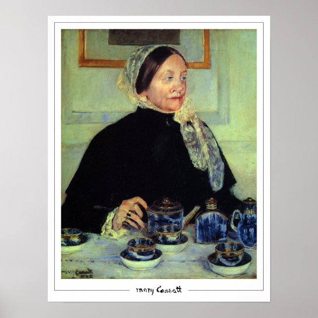 Mary Cassatt Zedign Art Poster #72 (Front)