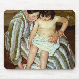 Mary Cassatt's The Child's Bath (circa 1892) Mouse Pad