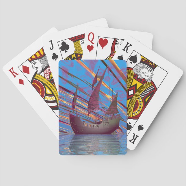 Mary Celeste Playing Cards (Back)