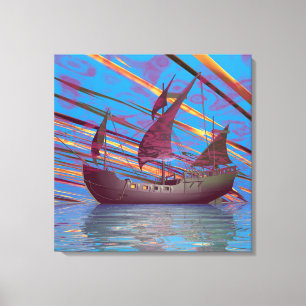 Mary Celeste Stretched Canvas Print