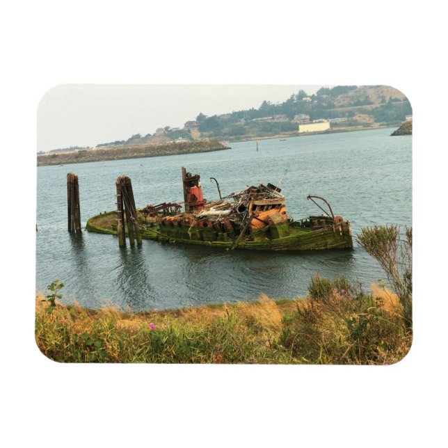 Mary D. Hume, Gold Beach, Oregon Magnet (Horizontal)