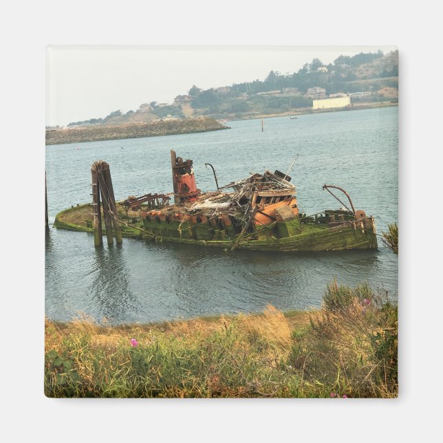 Mary D. Hume, Gold Beach, Oregon Magnet (Front)