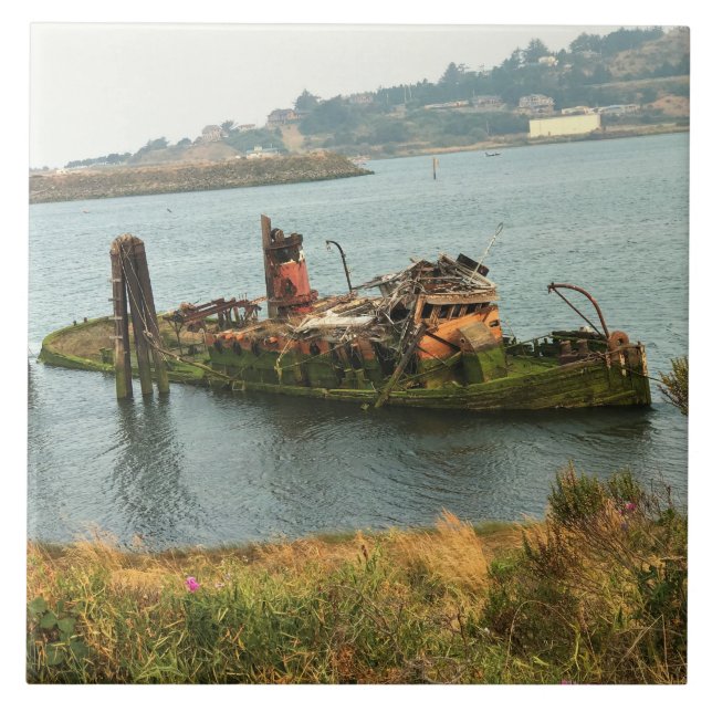 Mary D. Hume, Gold Beach, Oregon Tile (Front)