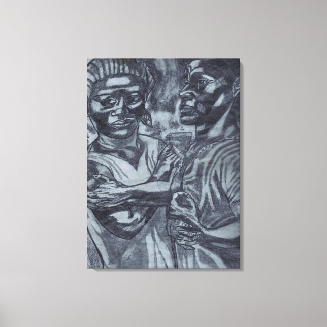 MARY DON'T WEEP FOR ME POSTER CANVAS PRINT (Front)