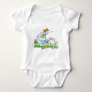 Mary Had a Little Lamb Baby Bodysuit