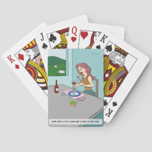 Mary Had a Little Lamb Playing Cards