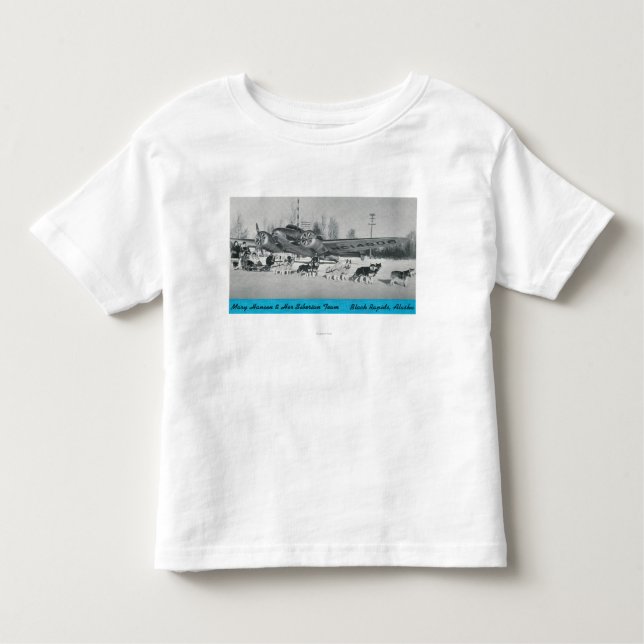 Mary Hansen & Siberians w/ Aeroplane Toddler T-Shirt (Front)