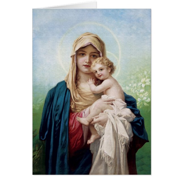 Mary holding Jesus (Front)