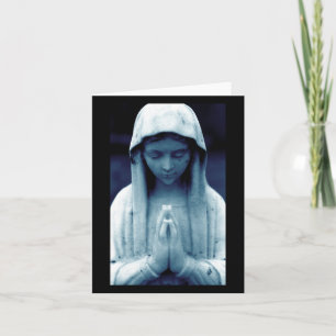 Mary In Blue Card