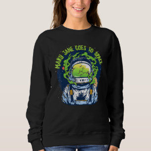 Mary Jane Goes To Space Graphic Sweatshirt