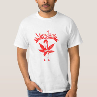 Mary Jane Puff Pass Woman Artwork Network T-Shirt