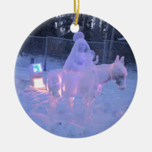 Mary Jesus Ceramic Tree Decoration