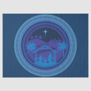 mary joseph jesus tissue paper