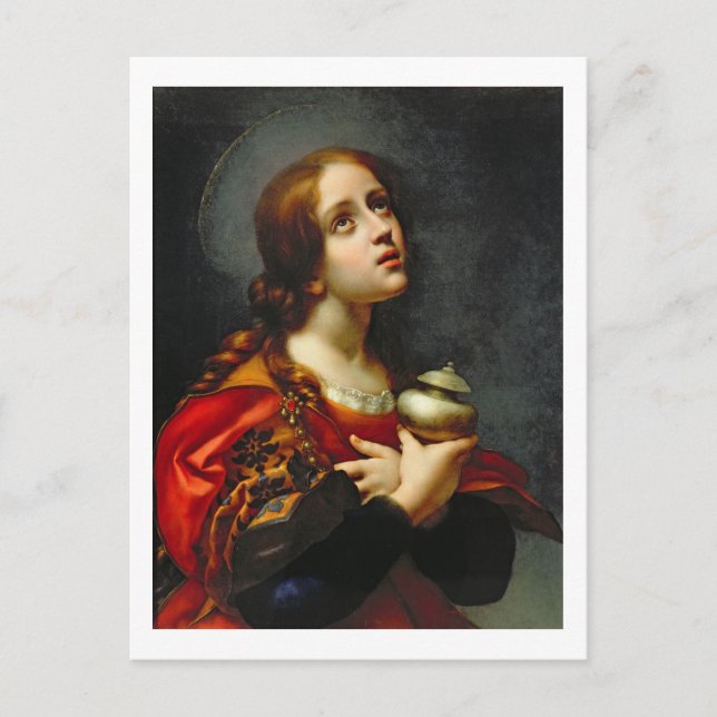 Mary Magdalene, 1660-70 (oil on canvas) Postcard (Front)