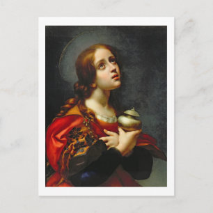 Mary Magdalene, 1660-70 (oil on canvas) Postcard