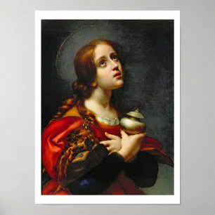 Mary Magdalene, 1660-70 (oil on canvas) Poster