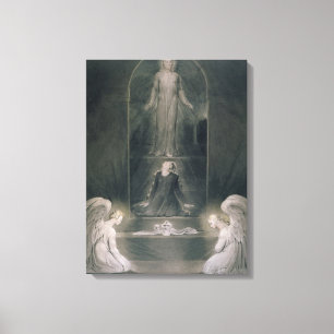 Mary Magdalene at the Sepulchre, c.1805 (w/c and p Canvas Print