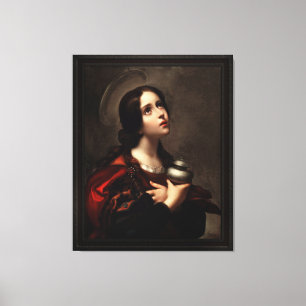 Mary Magdalene by Carlo Dolci Canvas Print