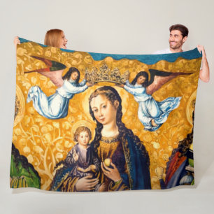 MARY MAGDALENE FLEECE BLANKET
