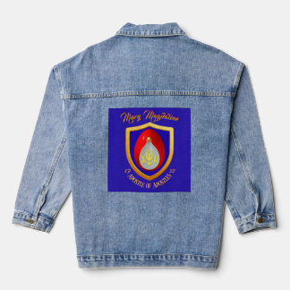 Mary Magdaline Apostle of Apostles 07/22 Denim Jacket
