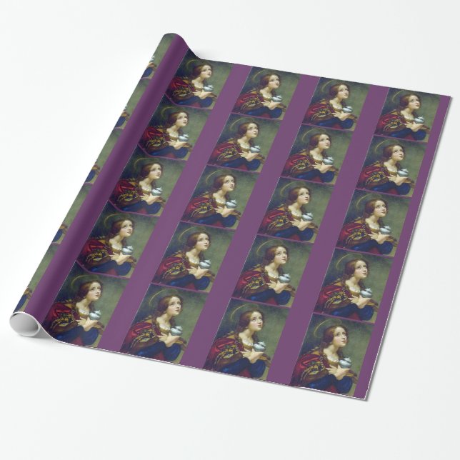 MARY MAGDELENE WRAPPING PAPER (Unrolled)