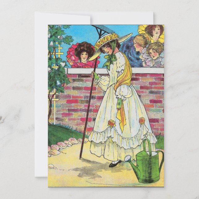 Mary, Mary, quite contrary Invitation (Front)