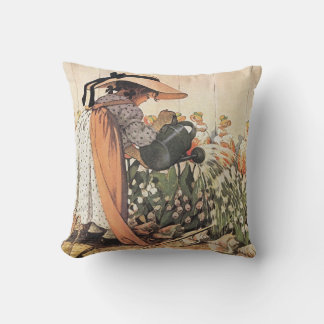 Mary, Mary, Quite Contrary Nursery Rhyme - Pillow