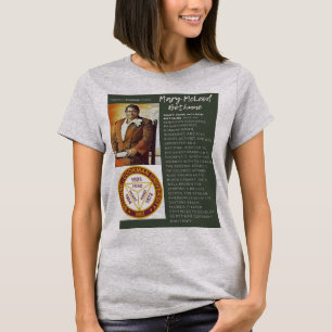 Mary McLeod Bethune - Figures in American History T-Shirt