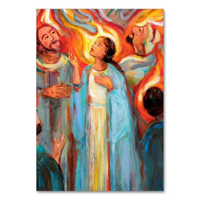 Mary Memorare prayer card (Front)