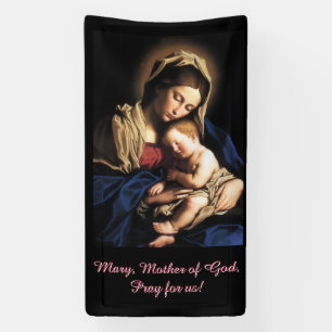 Mary, Mother of God Banner