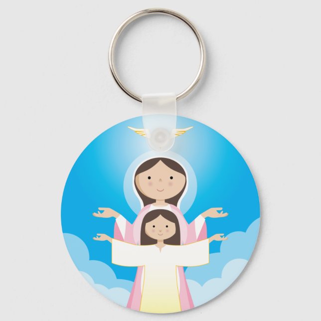 Mary Mother of God Key Ring (Front)
