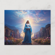 Mary of Nazareth Walking Alone