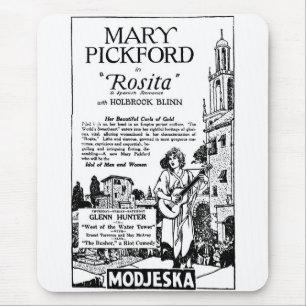 Mary Pickford Rosita 1924 Mouse Pad