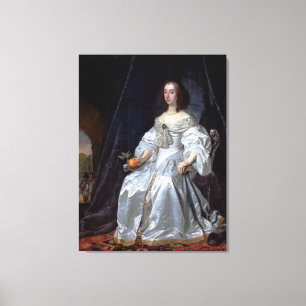 Mary, Princess of Orange Canvas Print