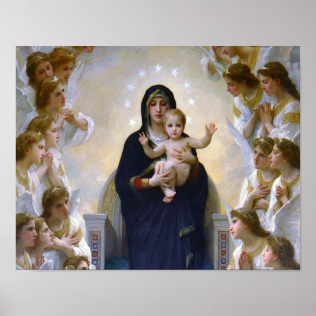 MARY QUEEN OF ANGELS POSTER (Front)