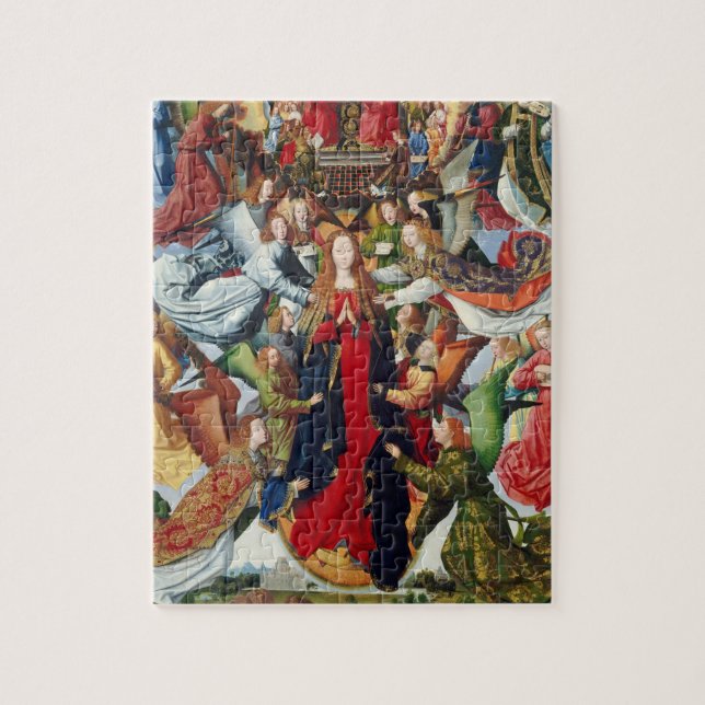 Mary, Queen of Heaven, c. 1485- 1500 Jigsaw Puzzle (Vertical)