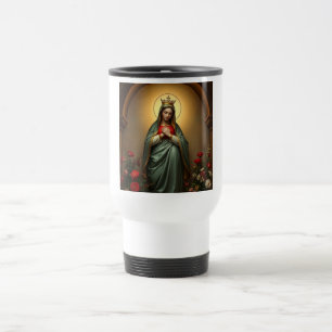 Mary Queen of Heaven Travel Mug