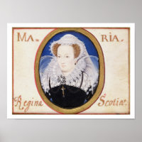 Mary Queen of Scots (1542-87) (gouache on vellum)
