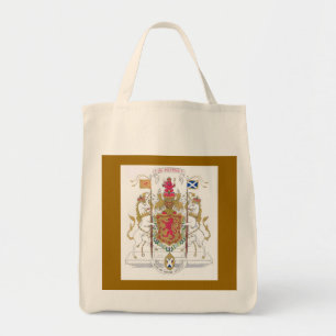 MARY QUEEN OF SCOTS COURT OF ARMS TOTE BAG