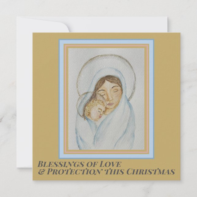 Mary’s Mantle Christmas Card (Front)