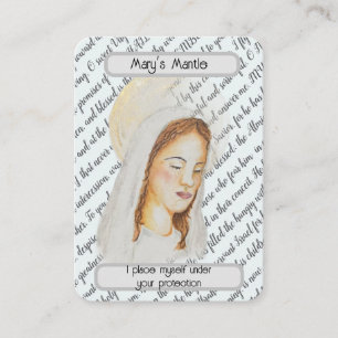 Mary’s Prayer Card