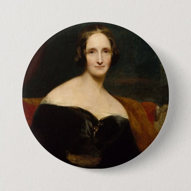 Mary Shelley button (Front)