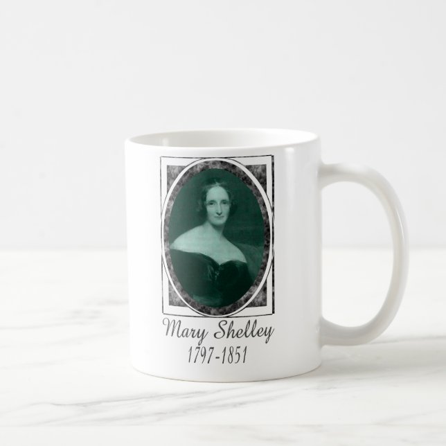 Mary Shelley Coffee Mug (Right)